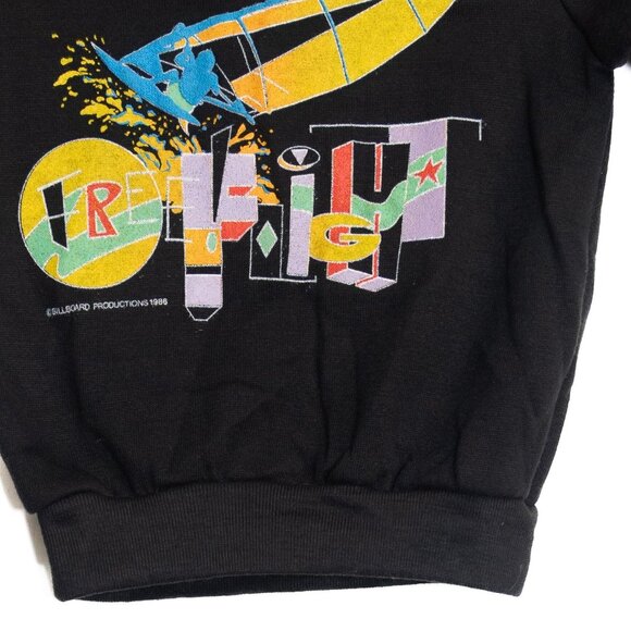 Sport Gear Size M Vintage Sport Gear 1986 Kids Sweatshirt With Surf Graphic - Picture 3 of 8